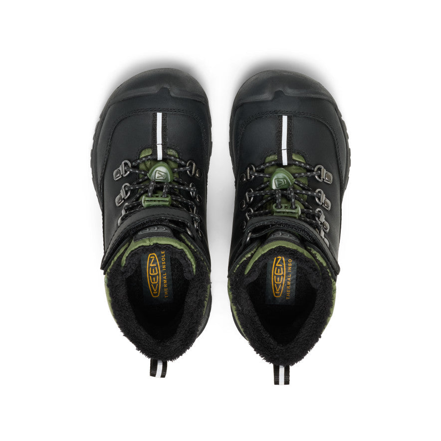Little Kids' Kanibou Waterproof Winter Boot Black/Bronze Green / Keen / Kids'