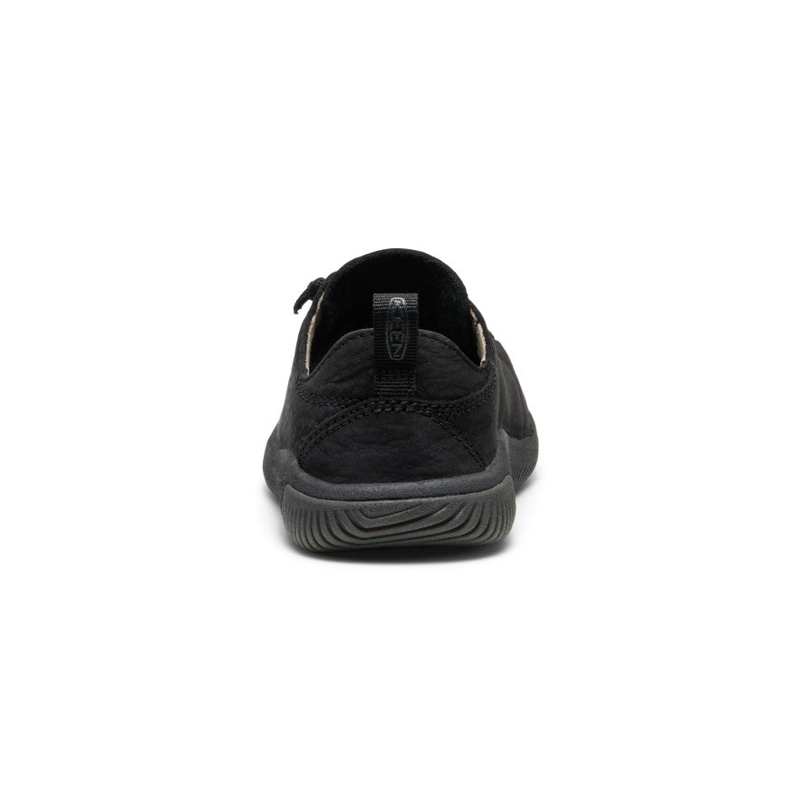 Little Kids' KNX Leather Sneaker Triple Black / Keen / Kids'