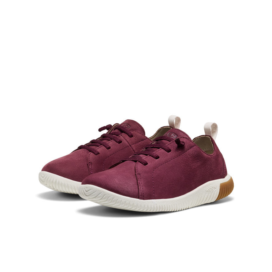 Big Kids' KNX Leather Sneaker Fig/Star White / Keen / Kids'