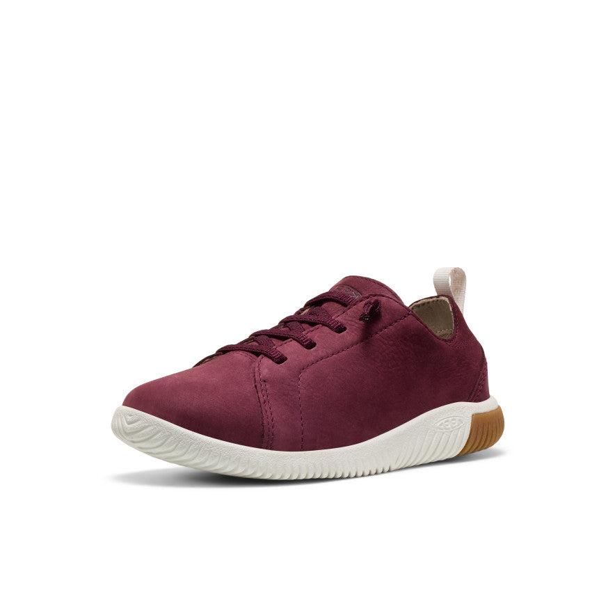 Big Kids' KNX Leather Sneaker Fig/Star White / Keen / Kids'