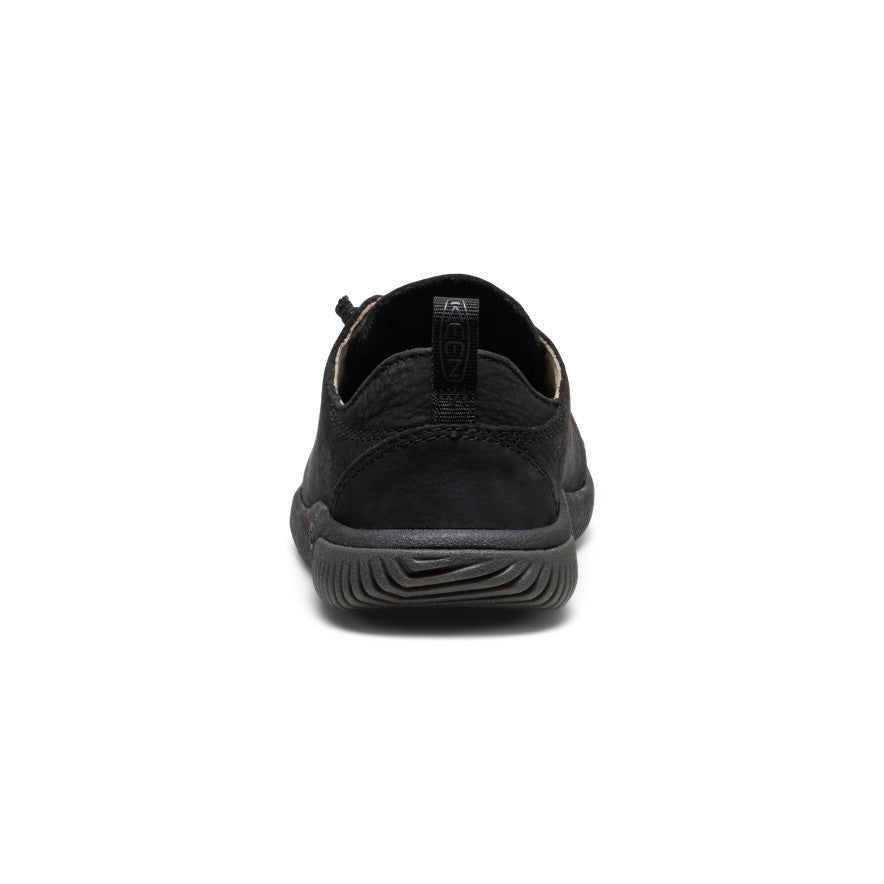 Big Kids' KNX Leather Sneaker Triple Black / Keen / Kids'