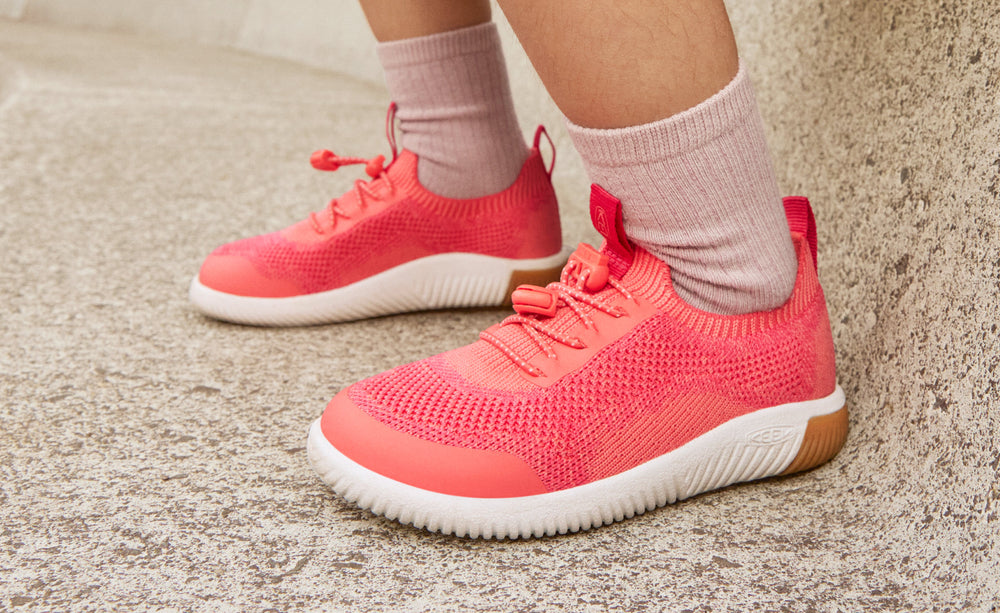 Little Kids' KNX Knit Sneaker Iguana/Evening Primrose / Keen / Kids'