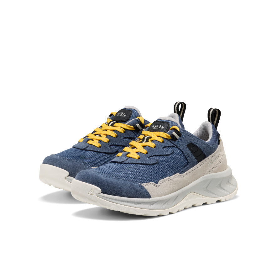 Big Kids' Hightrail Waterproof Hiking Shoe Vintage Indigo/Alloy / Keen / Kids'