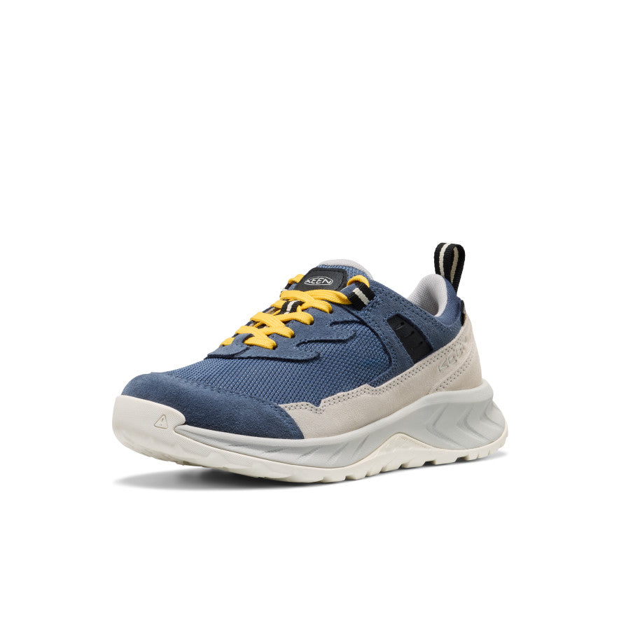 Big Kids' Hightrail Waterproof Hiking Shoe Vintage Indigo/Alloy / Keen / Kids'