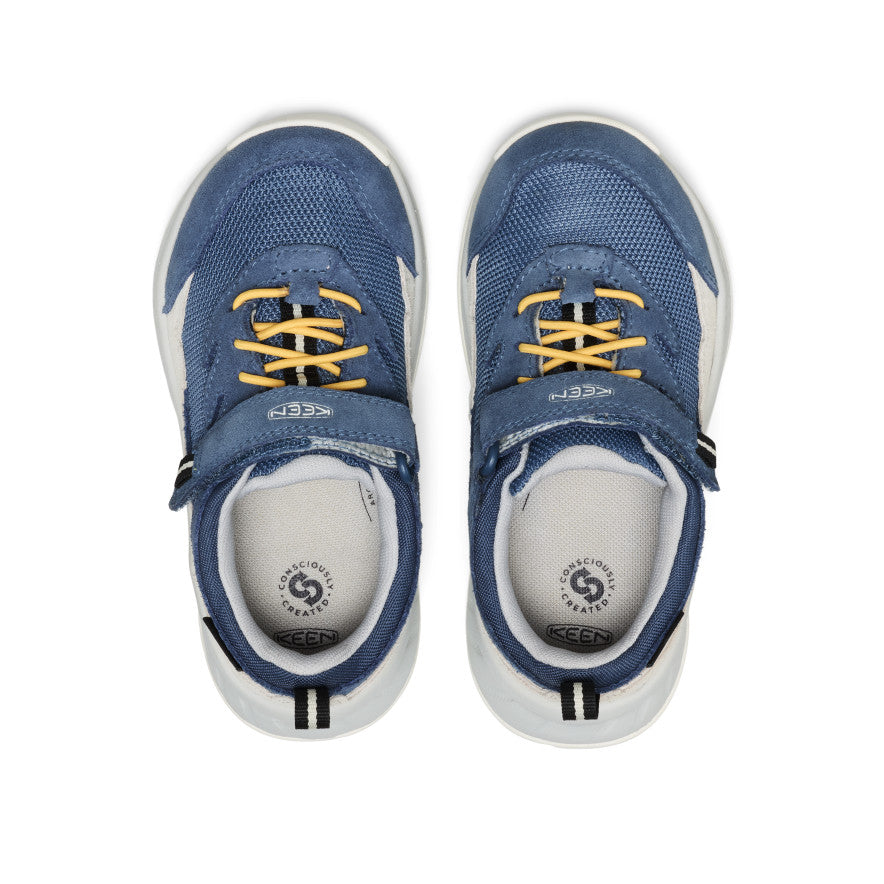 Little Kids' Hightrail Waterproof Hiking Shoe Vintage Indigo/Alloy / Keen / Kids'