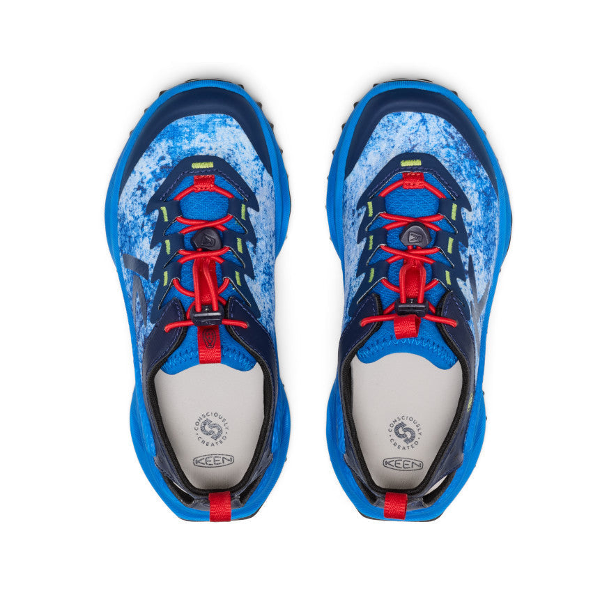 Big Kids' Zionic ADV Sandal Precious Blue/Racing Red / Keen / Kids'