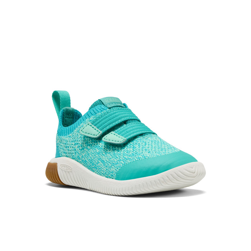 Toddlers' KNX Knit Double Strap Bright Aqua/Cabbage / Keen / Kids'