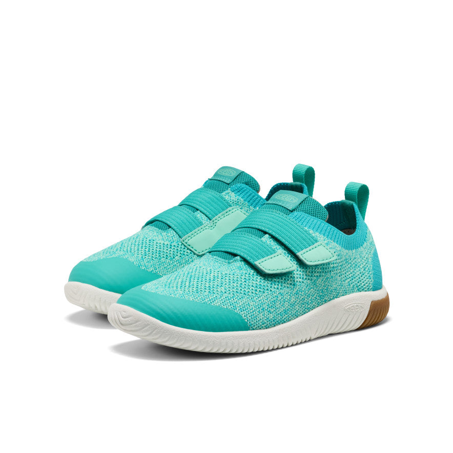Big Kids' KNX Knit Double Strap Bright Aqua/Cabbage / Keen / Kids'