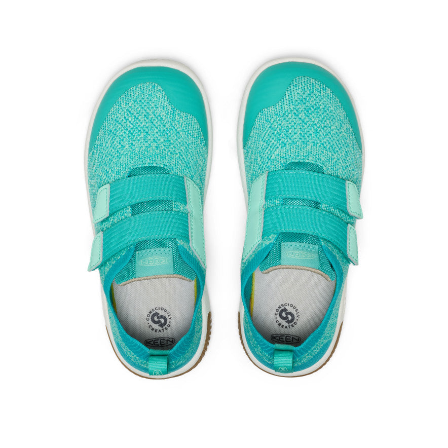 Big Kids' KNX Knit Double Strap Bright Aqua/Cabbage / Keen / Kids'