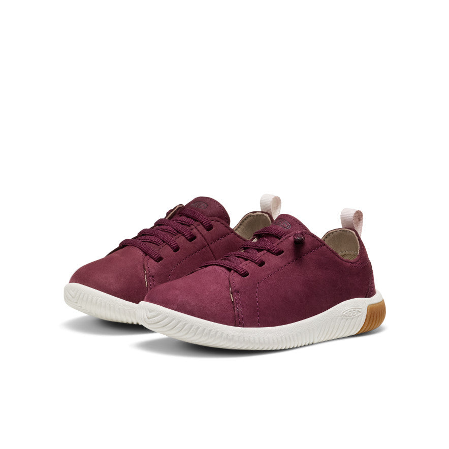Little Kids' KNX Leather Sneaker Fig/Star White / Keen / Kids'