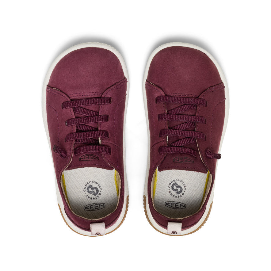 Little Kids' KNX Leather Sneaker Fig/Star White / Keen / Kids'