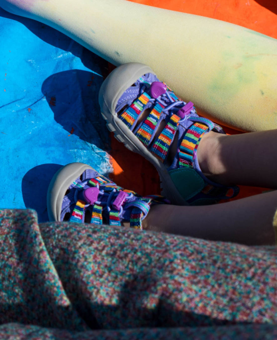 Big Kids' Newport H2 Sandal x Iro To Ikiru Wo Tukuru Fuku Iro To Ikiru Wo Tukuru Fuku / Keen / Kids'