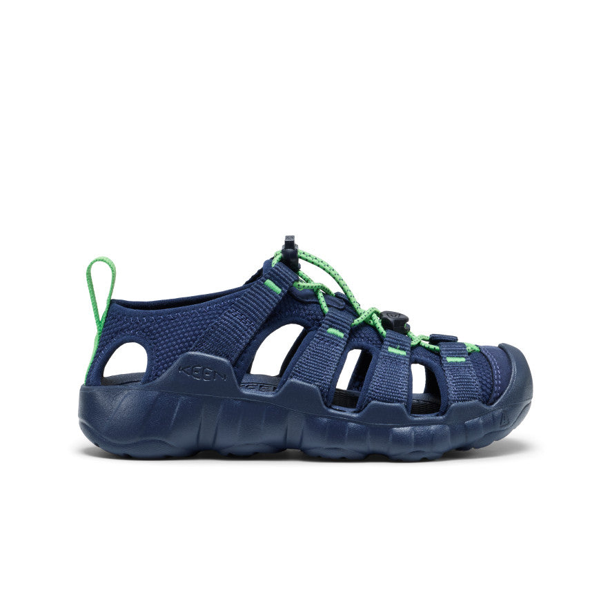 Big Kids' Hyperport H2 Sandal Naval Academy/Vibrant Green / Keen / Kids'