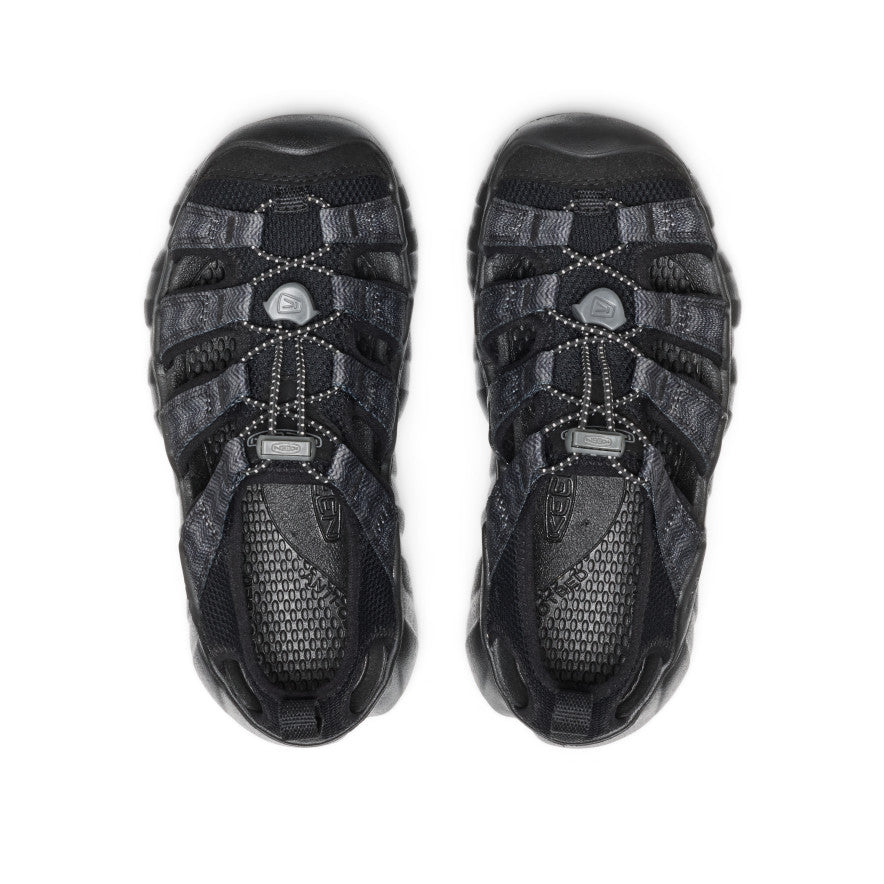 Big Kids' Hyperport H2 Sandal Black/Steel Grey / Keen / Kids'