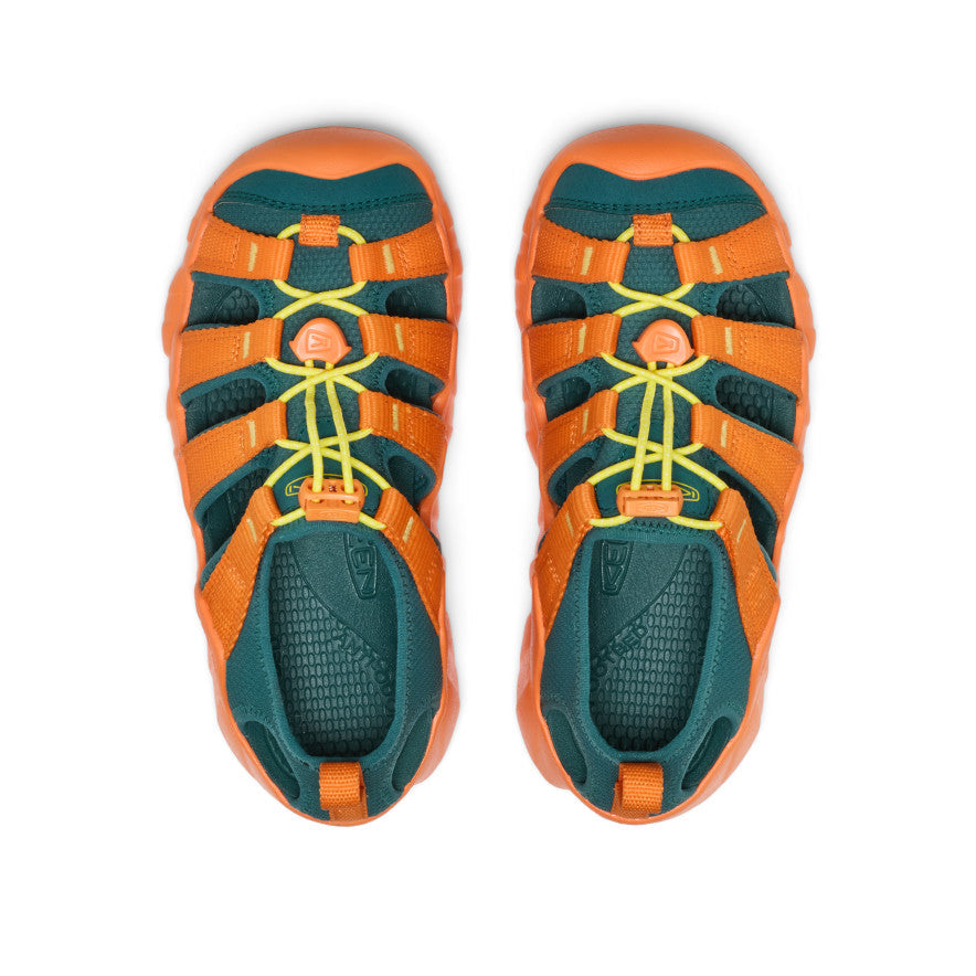 Big Kids' Hyperport H2 Sandal Mediterranea/Orange Peel / Keen / Kids'