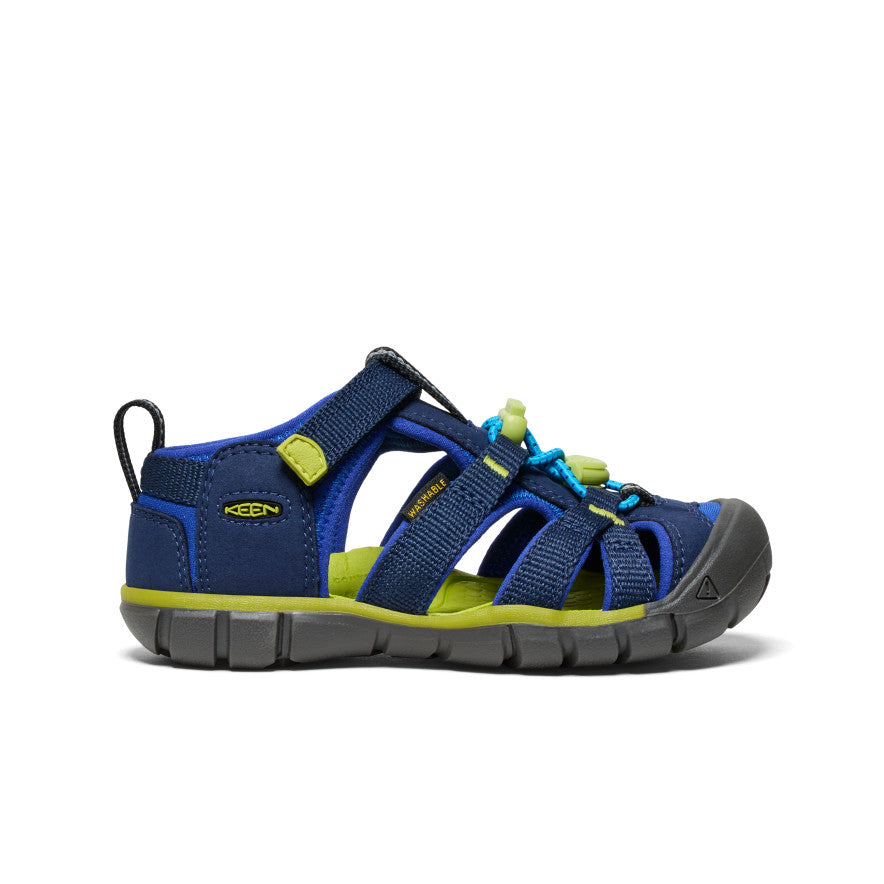 Little Kids' Seacamp II CNX Naval Academy/Chartreuse / Keen / Kids'