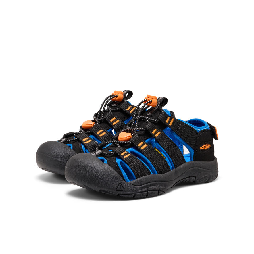 Big Kids' Newport Boundless Sandal Black/Precious Blue / Keen / Kids'
