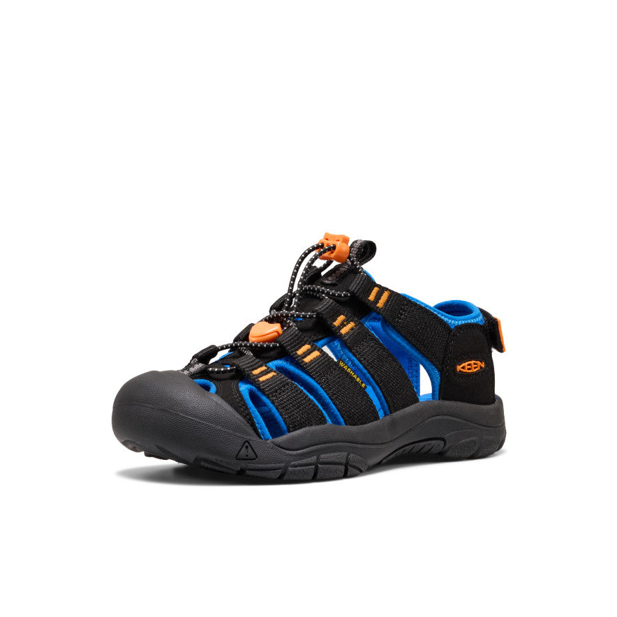 Big Kids' Newport Boundless Sandal Black/Precious Blue / Keen / Kids'