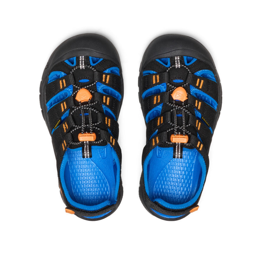 Big Kids' Newport Boundless Sandal Black/Precious Blue / Keen / Kids'