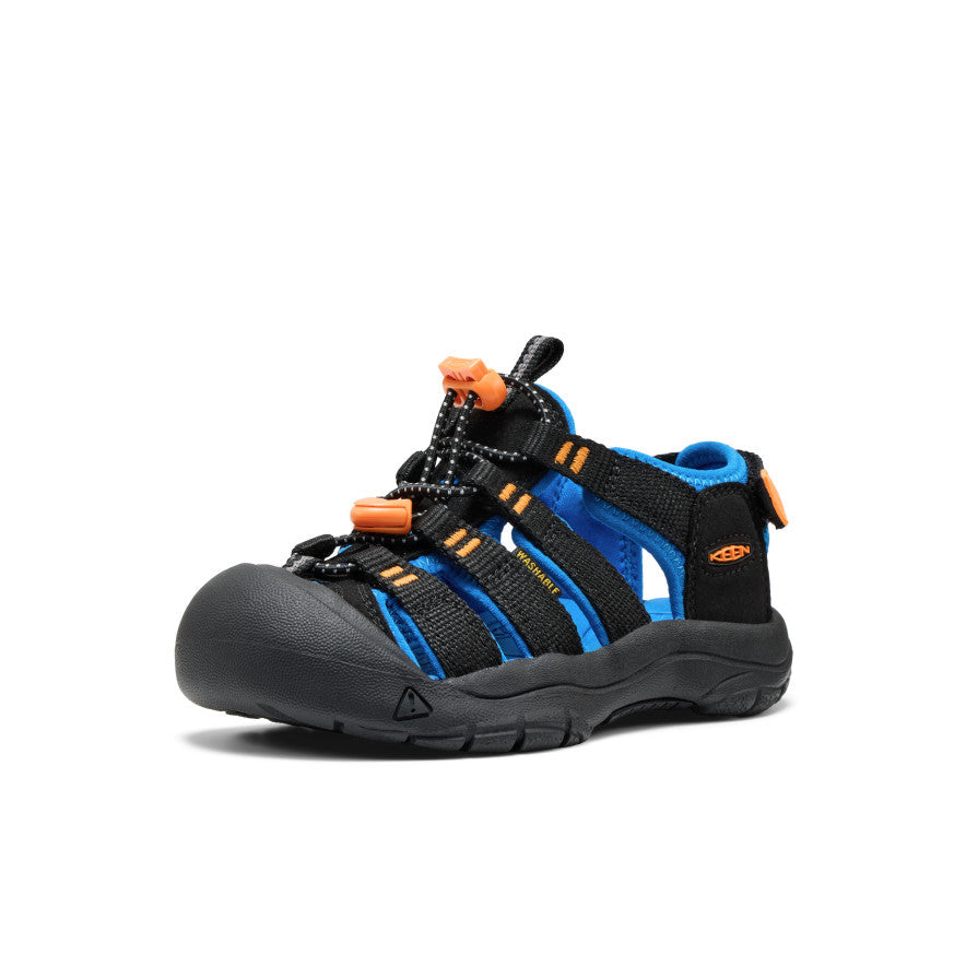 Little Kids' Newport Boundless Sandal Black/Precious Blue / Keen / Kids'